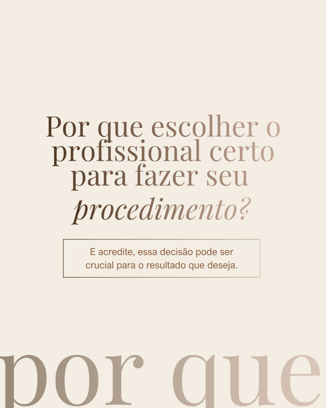 Profissional certo